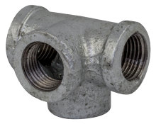 T-stykke galvaniseret hjørne 1/2"